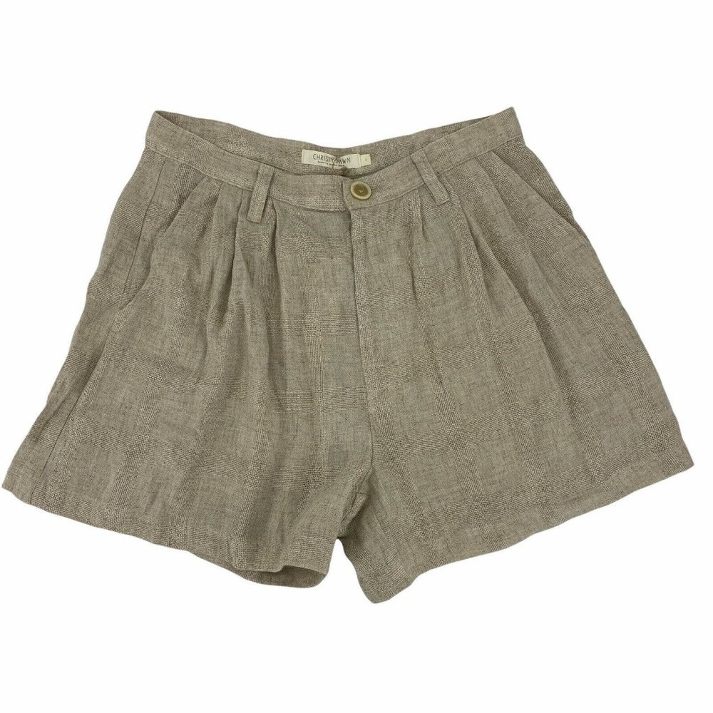 Christy Dawn Mara Short in Flax Large New with Tags MSRP $138
